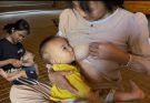 full video 7 days of single mothers playing with their children and breastfeeding