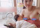 how to breastfeeding baby care 💞 grow baby children 👩‍👧 mom breasts lovely