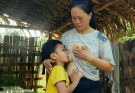 The full video documents 45 days of work for a mother and son living together in the mountains.