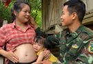 The 17-year-old girl make stic rice sel at the marke – she and husband eat stic ric afte a day wor