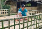 How to make a bamboo play floor for children
