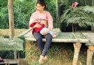 Single mother designs bathroom with bamboo